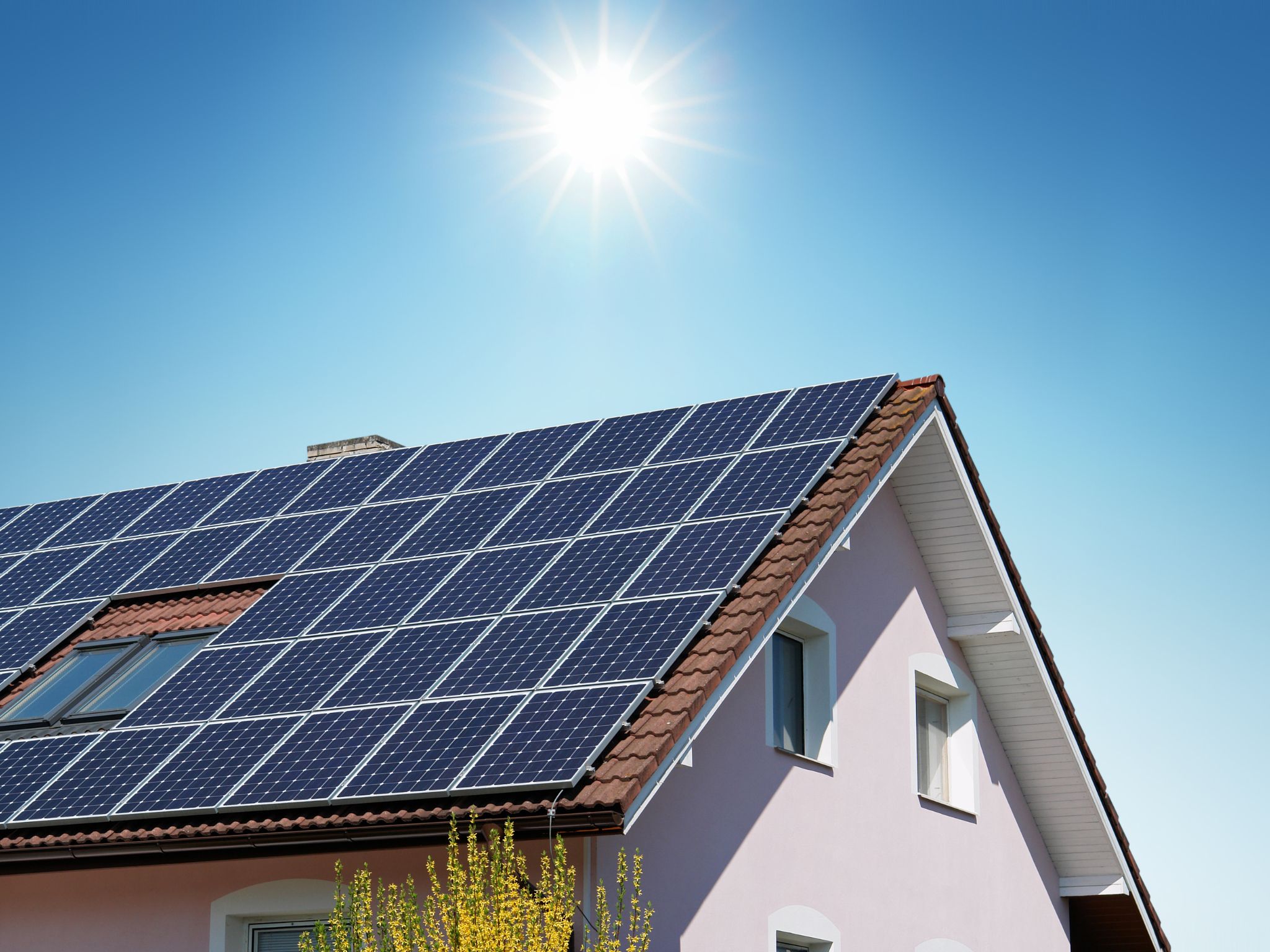 Energy-efficient solar array installed by Innovision in Bundaberg